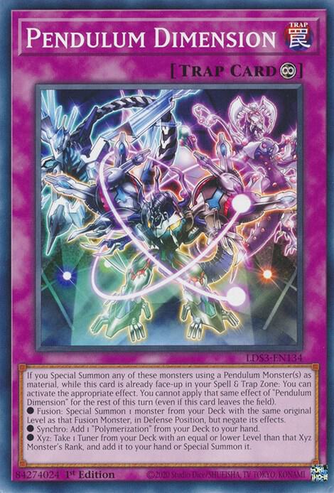 Pendulum Dimension LDS3-EN134 (Legendary Duelists: Season 3)  - 1st Edition