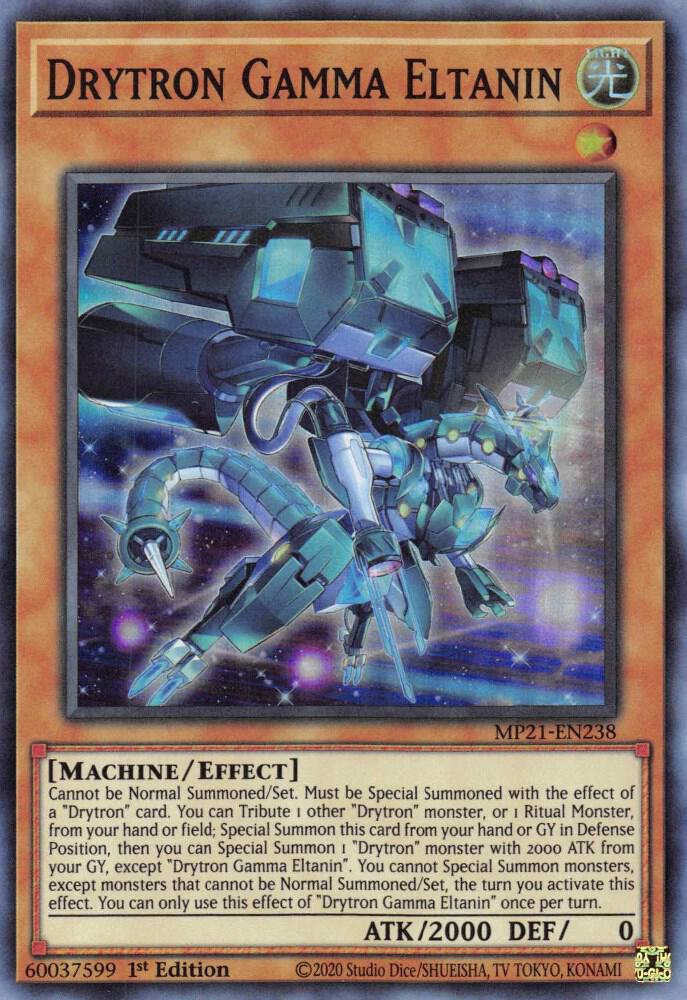 Drytron Gamma Eltanin MP21-EN238 (2021 Tin of Ancient Battles)  - 1st Edition