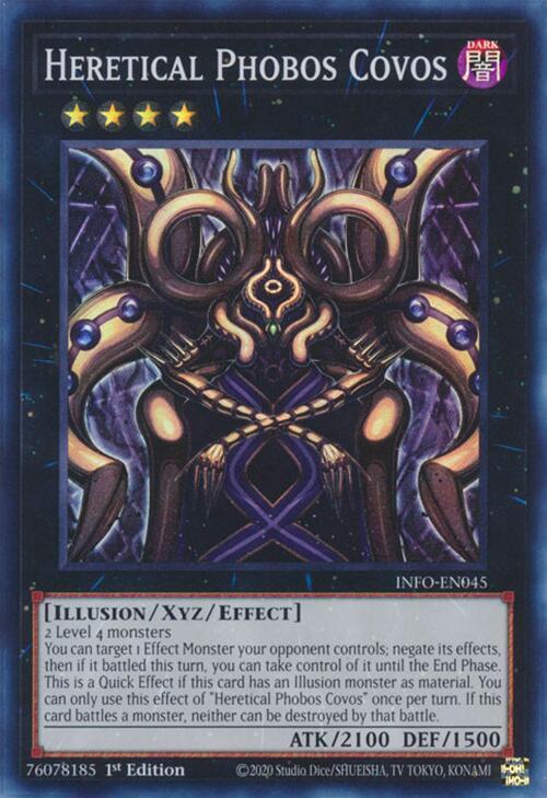 Heretical Phobos Covos INFO-EN045 (The Infinite Forbidden)  - 1st Edition