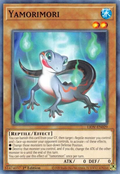 Yamorimori LIOV-EN029 (Lightning Overdrive)  - 1st Edition