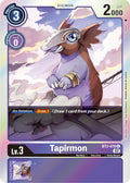Tapirmon Resurgence Booster Reprint BT2-070 U (Resurgence Booster)  - Foil