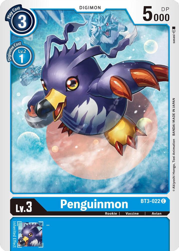 Penguinmon BT3-022 C (Release Special Booster 1.5) 