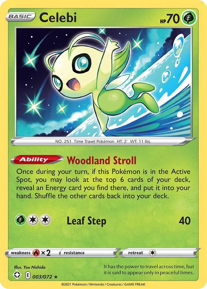 Celebi 003/072 (Shining Fates) 