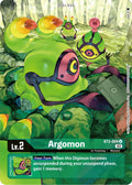 Argomon BT2 004 Alternate Art BT2-004 U (Starter Deck 14: Beelzemon Advanced Deck Set)  - Foil