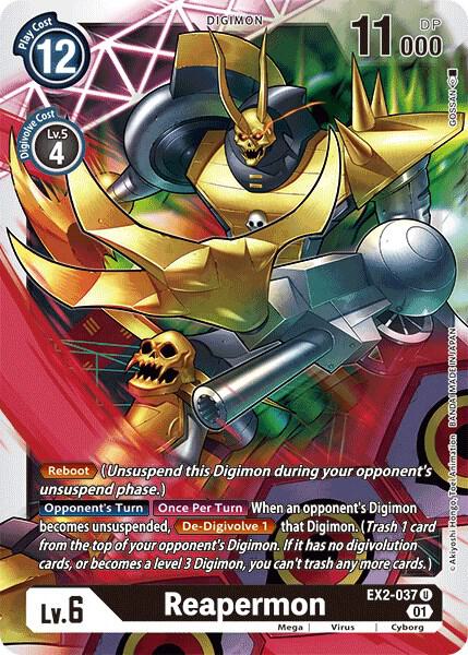 Reapermon EX2-037 U (Digital Hazard) 
