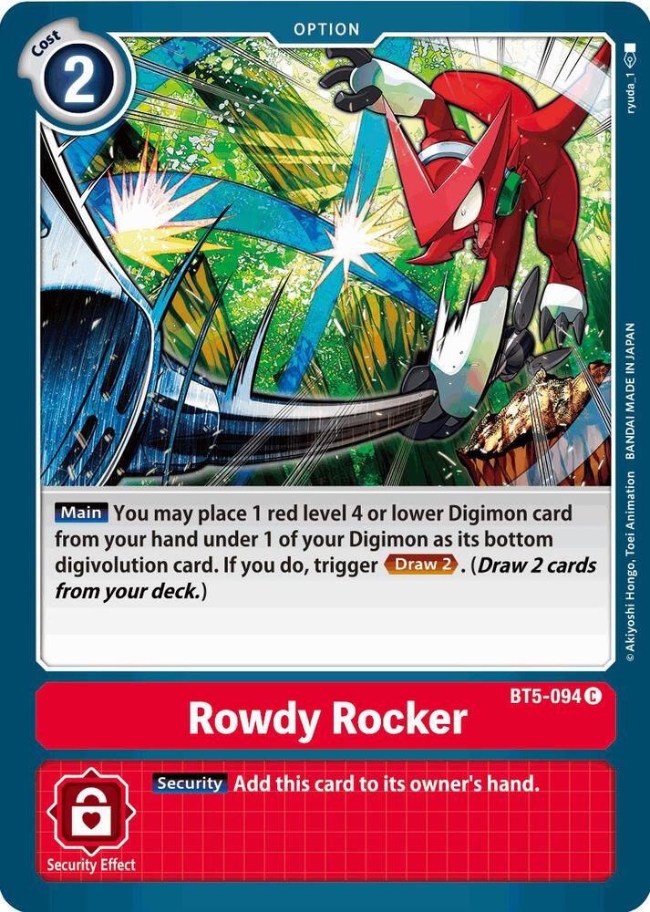 Rowdy Rocker BT5-094 C (Battle of Omni) 