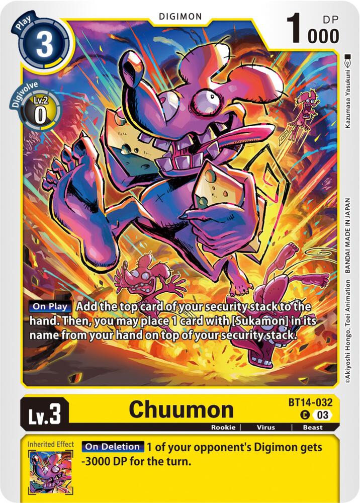 Chuumon BT14-032 C (Blast Ace) 