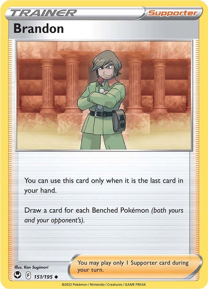 Brandon 151/195 (SWSH12: Silver Tempest) 