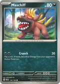 Maschiff 136/198 (SV01: Scarlet & Violet Base Set) 