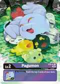 Pagumon Alternate Art ST6-01 U (Starter Deck 14: Beelzemon Advanced Deck Set)  - Foil