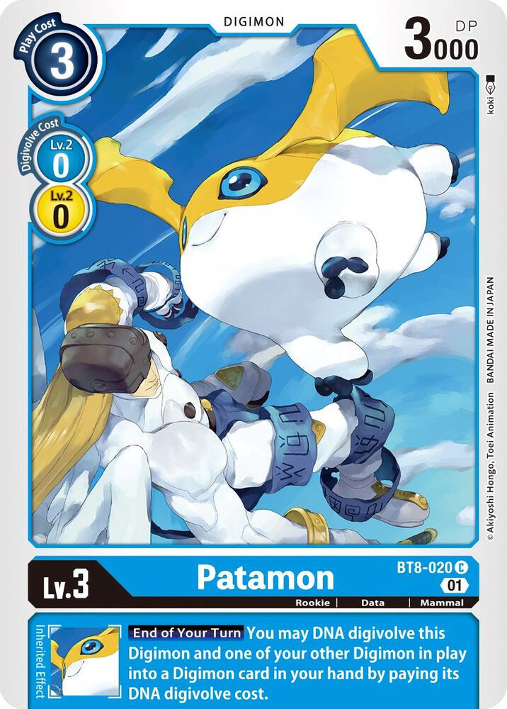 Patamon BT8-020 C (New Awakening) 