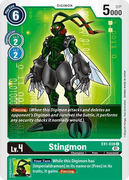 Stingmon EX1-038 C (Classic Collection) 