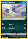 Hisuian Sneasel 092/189 (SWSH10: Astral Radiance) 