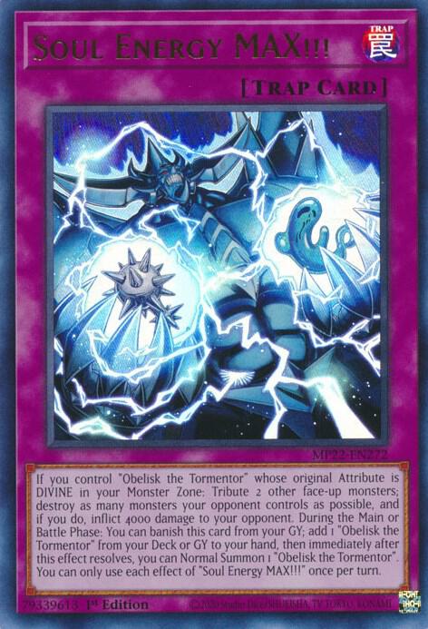 Soul Energy MAX MP22-EN272 (2022 Tin of the Pharaoh's Gods)  - 1st Edition