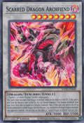 Scarred Dragon Archfiend SDCK-EN049 (Structure Deck: The Crimson King)  - 1st Edition