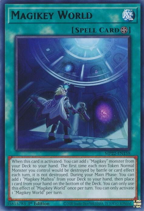 Magikey World MP22-EN158 (2022 Tin of the Pharaoh's Gods)  - 1st Edition