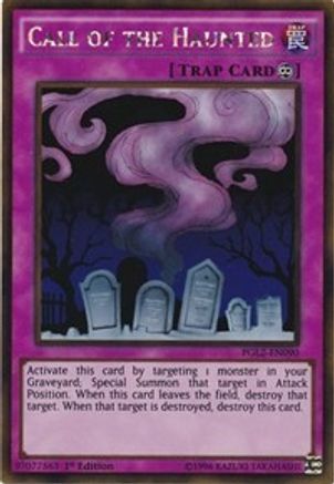 Call of the Haunted (PGL2-EN090) - Gold Rare - Unlimited - Premium Gold: Return of the Bling