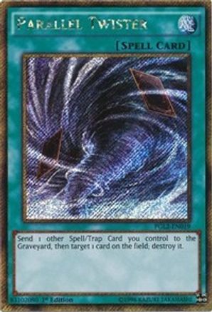 Parallel Twister (PGL2-EN019) - Gold Secret Rare - Premium Gold: Return of the Bling