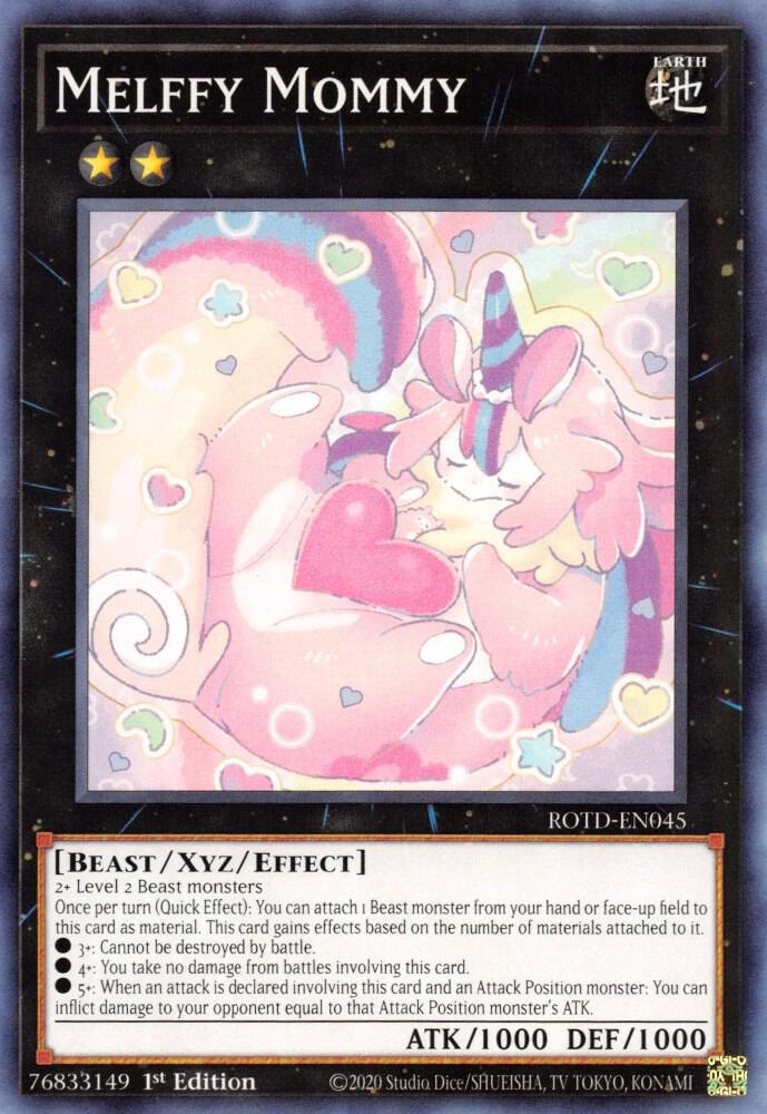 Melffy Mommy ROTD-EN045 (Rise of the Duelist)  - 1st Edition