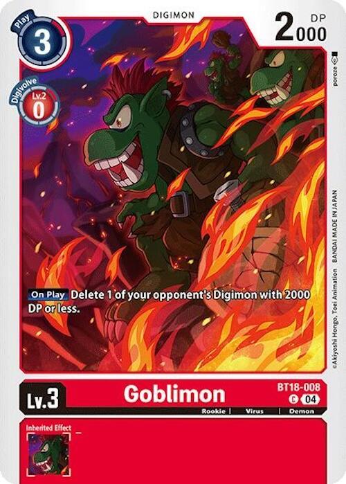 Goblimon BT18-008 C (Release Special Booster 2.0) 