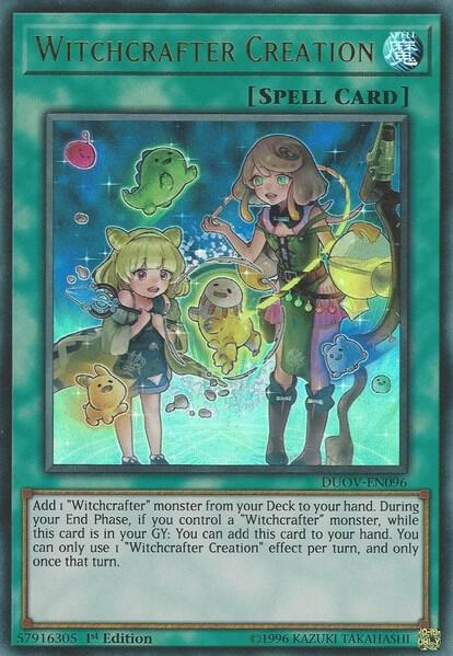Witchcrafter Creation DUOV-EN096 (Duel Overload)  - 1st Edition