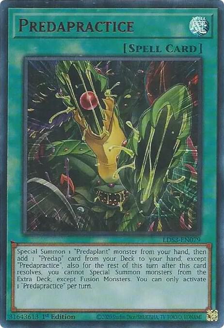 Predapractice Red LDS3-EN079 (Legendary Duelists: Season 3)  - 1st Edition