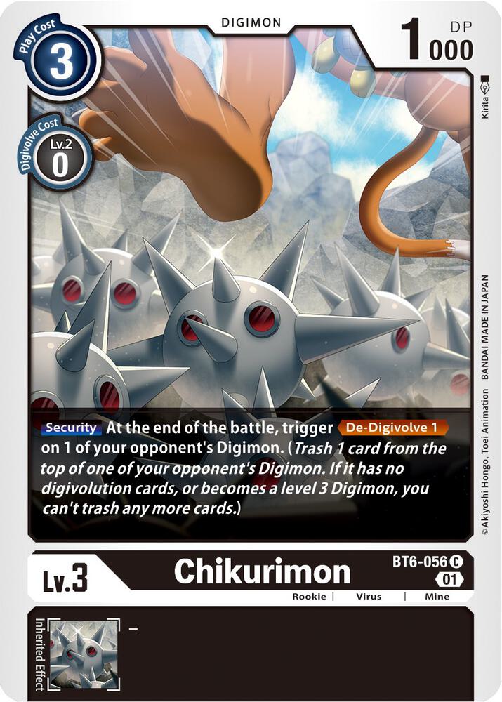 Chikurimon BT6-056 C (Double Diamond) 