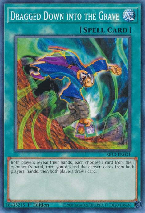 Dragged Down into the Grave SR13-EN031 (Structure Deck: Dark World)  - 1st Edition