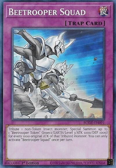 Beetrooper Squad BODE-EN091 (Burst of Destiny)  - 1st Edition