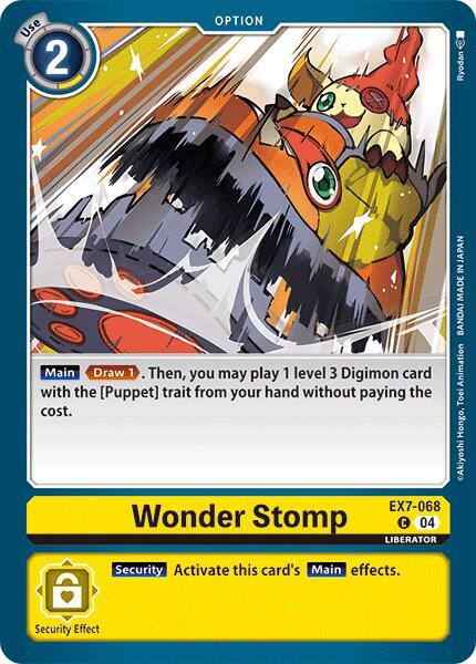 Wonder Stomp EX7-068 C (Digimon LIBERATOR) 