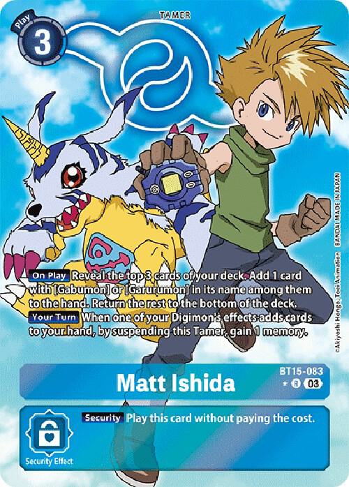 Matt Ishida Alternate Art BT15-083 R (Exceed Apocalypse)  - Foil