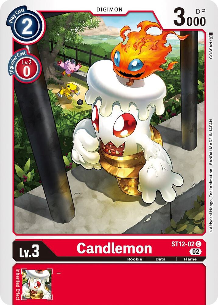 Candlemon ST12-02 C (Starter Deck 12: Jesmon) 