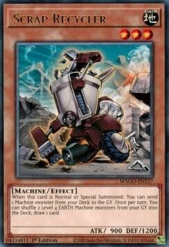 Scrap Recycler MAGO-EN117 (Maximum Gold)  - 1st Edition