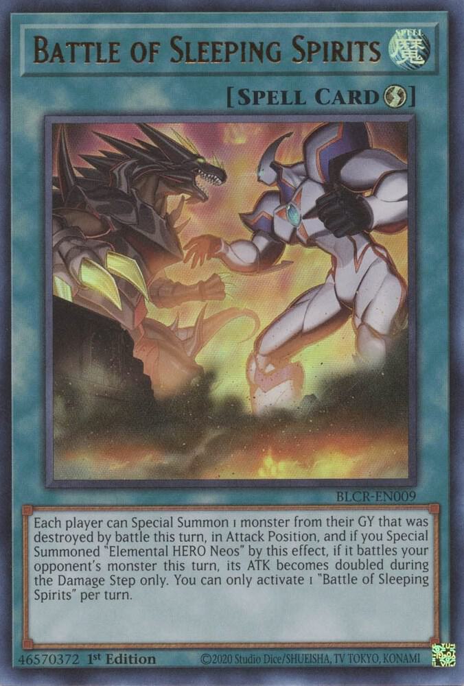 Battle of Sleeping Spirits BLCR-EN009 (Battles of Legend: Crystal Revenge)  - 1st Edition