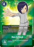 Ken Ichijoji Alternate Art BT3-094 R (Starter Deck 13: Ragnaloardmon)  - Foil