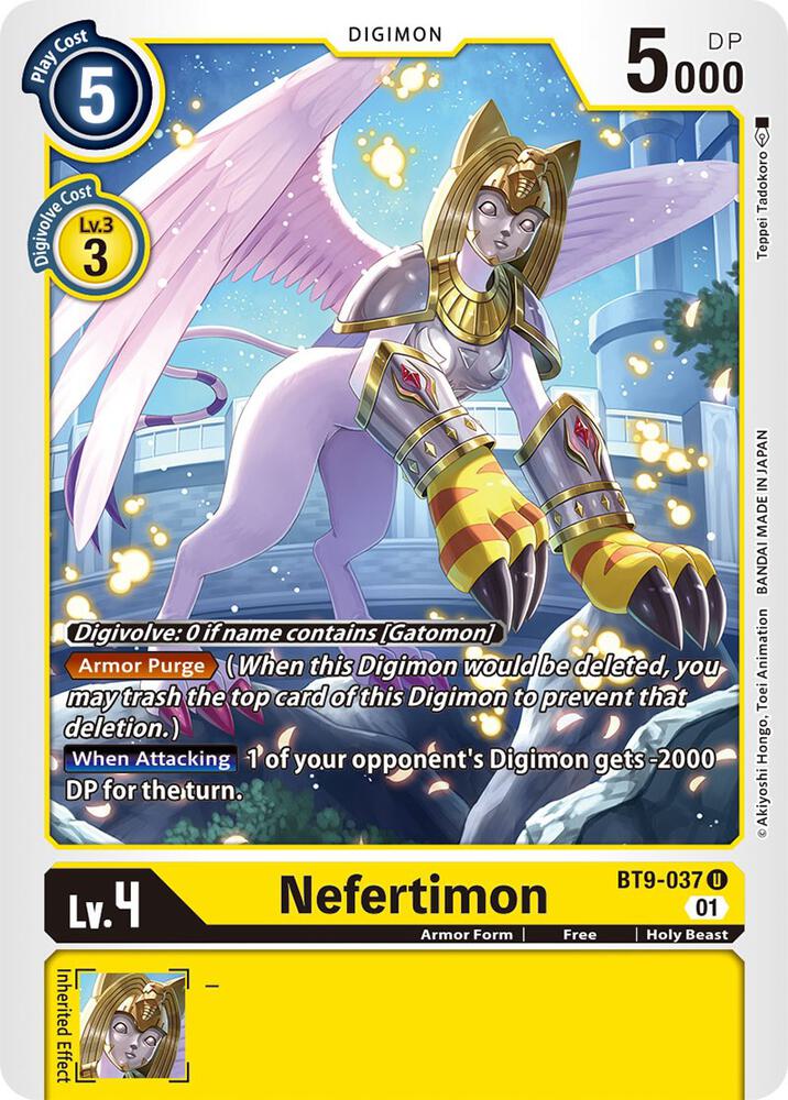 Nefertimon BT9-037 U (X Record) 