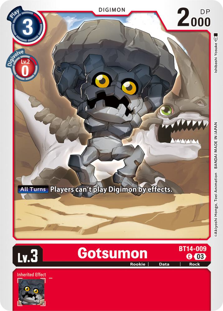 Gotsumon BT14-009 C (Blast Ace) 