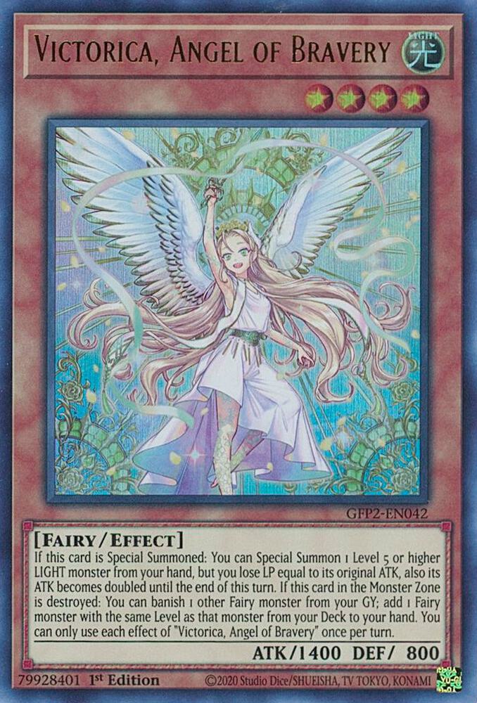Victorica, Angel of Bravery GFP2-EN042 (Ghosts From the Past: The 2nd Haunting)  - 1st Edition