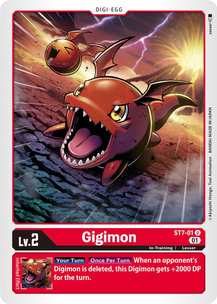 Gigimon ST7-01 U (Starter Deck 07: Gallantmon) 