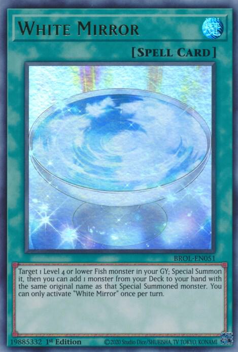 White Mirror BROL-EN051 (Brothers of Legend)  - 1st Edition