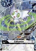 Calumon Digimon Card Game Deck Box Set EX2-045 R (Digital Hazard)  - Foil