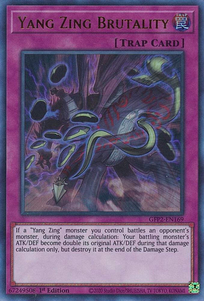 Yang Zing Brutality GFP2-EN169 (Ghosts From the Past: The 2nd Haunting)  - 1st Edition