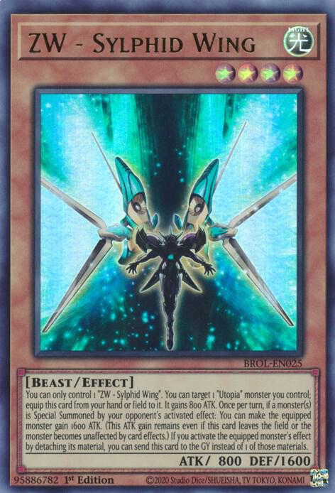 ZW - Sylphid Wing BROL-EN025 (Brothers of Legend)  - 1st Edition