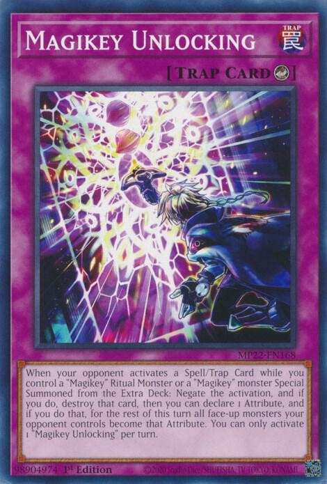 Magikey Unlocking MP22-EN168 (2022 Tin of the Pharaoh's Gods)  - 1st Edition