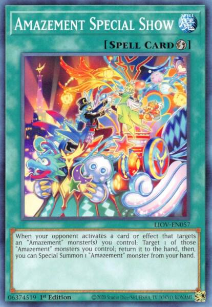Amazement Special Show LIOV-EN057 (Lightning Overdrive)  - 1st Edition