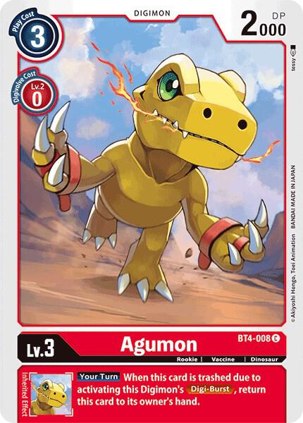 Agumon BT4-008 C (Great Legend) 