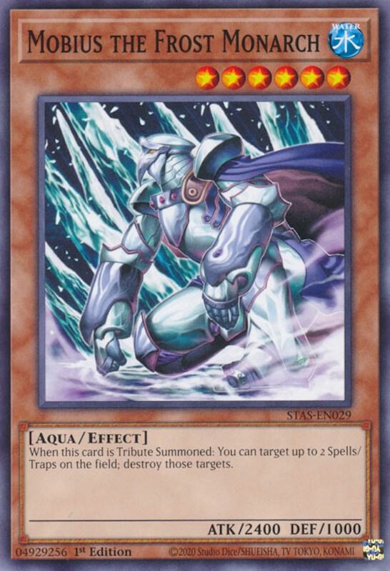 Mobius the Frost Monarch STAS-EN029 (2-Player Starter Set)  - 1st Edition