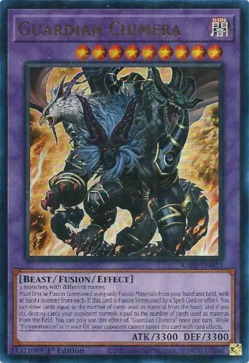 Guardian Chimera UR RA02-EN023 (25th Anniversary Rarity Collection II)  - 1st Edition
