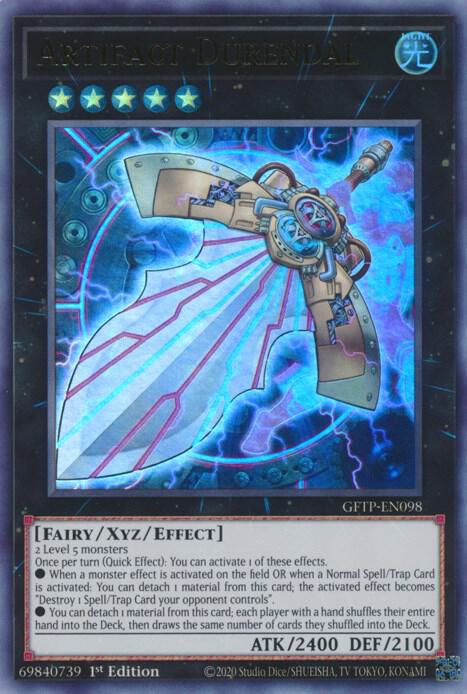 Artifact Durendal GFTP-EN098 (Ghosts From the Past)  - 1st Edition