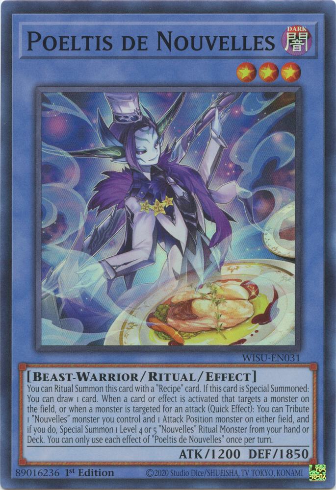 Poeltis de Nouvelles WISU-EN031 (Wild Survivors)  - 1st Edition